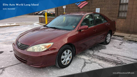 2004 Toyota Camry for sale at Elite Auto World Long Island in East Meadow NY