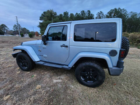 2012 Jeep Wrangler for sale at Sandhills Motor Sports LLC in Laurinburg NC