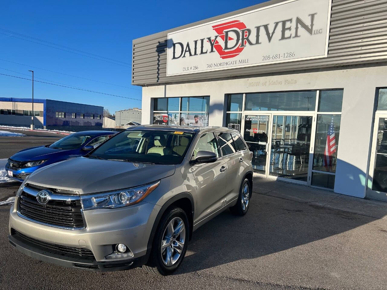 2015 Toyota Highlander for sale at Daily Driven LLC in Idaho Falls, ID