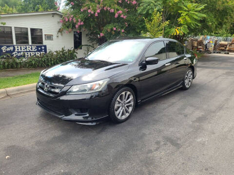 2015 Honda Accord for sale at TR MOTORS in Gastonia NC