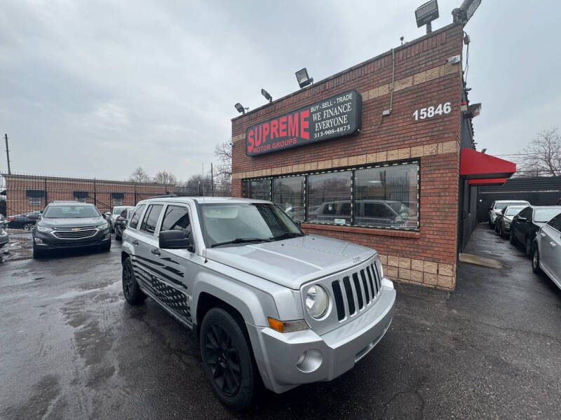 2010 Jeep Patriot for sale at Supreme Motor Groups in Detroit MI