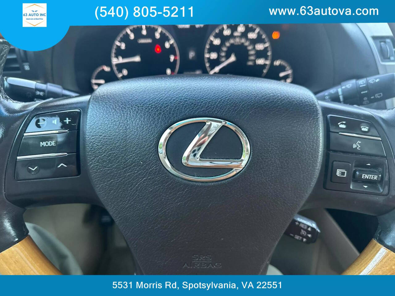 2010 Lexus RX 350 for sale at 63 Auto Inc in Spotsylvania, VA