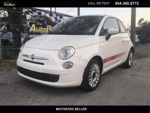 2012 FIAT 500 for sale at The Autoblock in Fort Lauderdale FL