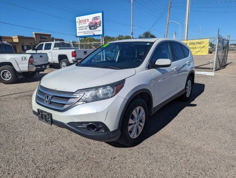 2014 Honda CR-V for sale at AUGE'S SALES AND SERVICE in Belen NM