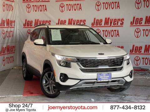 2021 Kia Seltos for sale at Joe Myers Toyota PreOwned in Houston TX