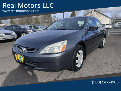 2005 Honda Accord for sale at Real Motors LLC in Milwaukie OR