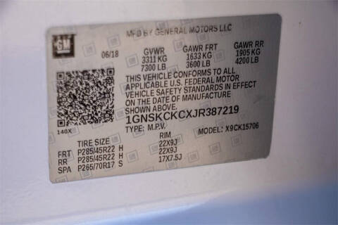 2018 Chevrolet Tahoe Premier