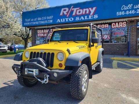 2008 Jeep Wrangler for sale at R Tony Auto Sales in Clinton Township MI
