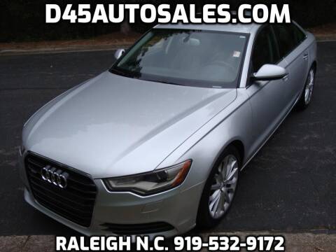 2013 Audi A6 for sale at D45 Auto Brokers in Raleigh NC