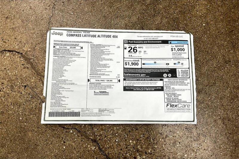 2026 Jeep Compass Latitude