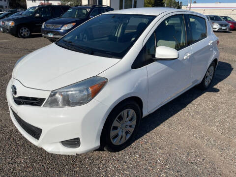 2014 Toyota Yaris for sale at CHRISTIAN AUTO SALES in Anoka MN