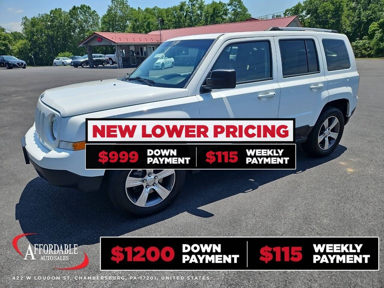 2016 Jeep Patriot for sale at Chambersburg Affordable Auto in Chambersburg, PA