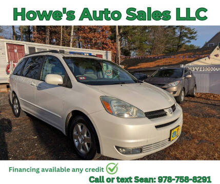 2004 Toyota Sienna for sale at Howe's Auto Sales in Lowell MA