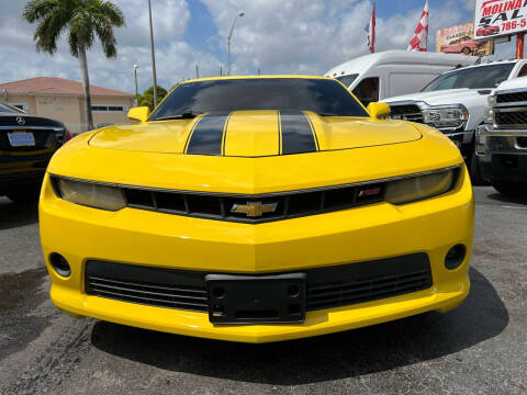 2014 Chevrolet Camaro for sale at Molina Auto Sales in Hialeah FL
