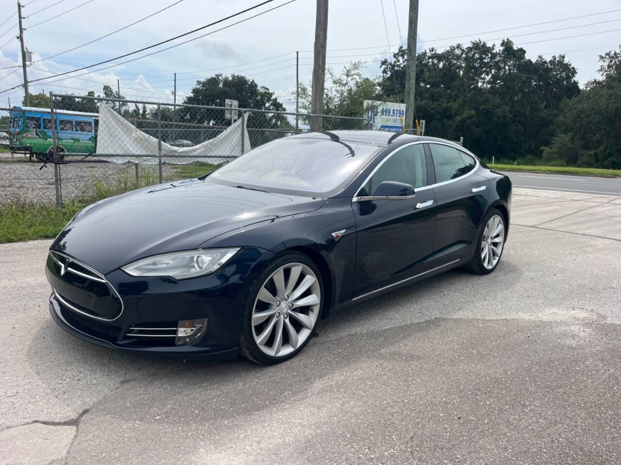 2013 Tesla Model S for sale at Hobgood Auto Sales in Land O Lakes, FL