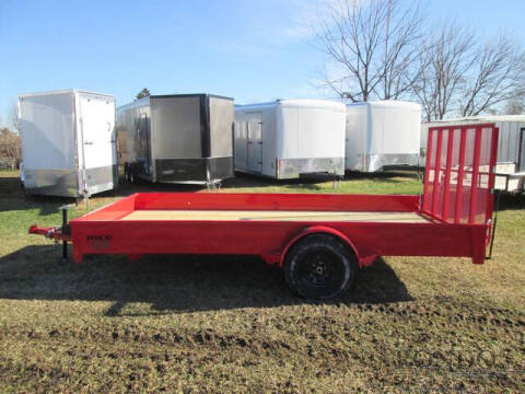 2026 Rice Trailers Single Axle Utility SST8214