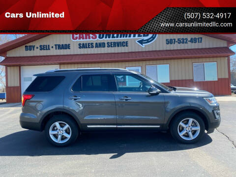 2017 Ford Explorer for sale at Cars Unlimited in Marshall MN