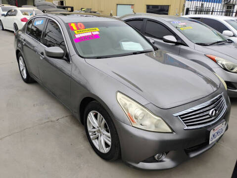 2010 Infiniti G37 Sedan for sale at Affordable Auto Finance in Modesto CA