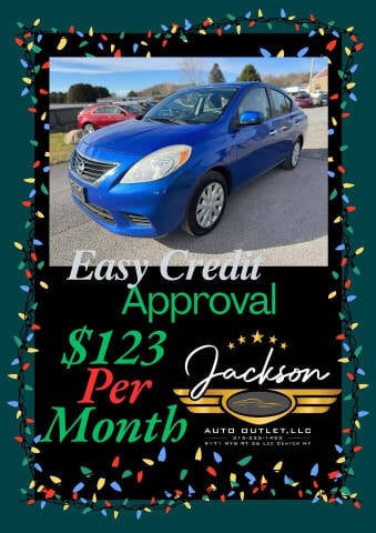 2013 Nissan Versa for sale at Jackson Auto Outlet LLC in Lee Center NY