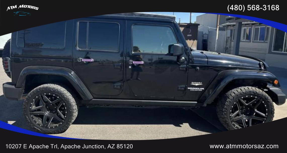 2013 Jeep Wrangler Unlimited for sale at ATM MOTORS in Apache Junction, AZ