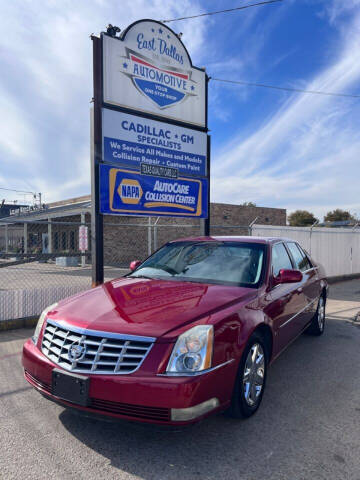 2006 Cadillac DTS for sale at East Dallas Automotive in Dallas TX