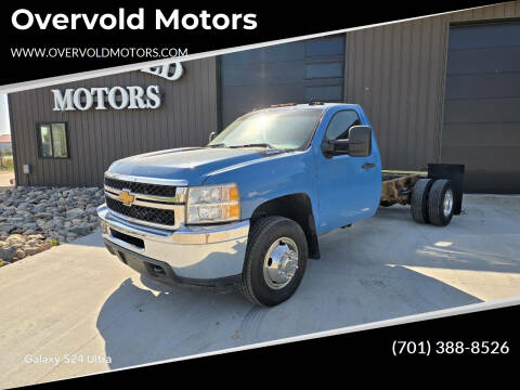 2013 Chevrolet Silverado 3500HD CC for sale at Overvold Motors in Detroit Lakes MN