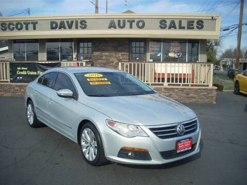 2010 Volkswagen CC for sale at Scott Davis Auto Sales in Turlock CA