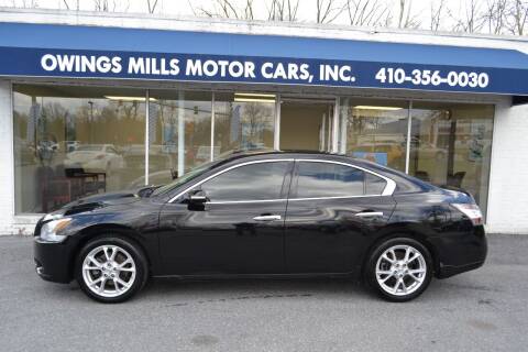 2014 Nissan Maxima for sale at Owings Mills Motor Cars in Owings Mills MD