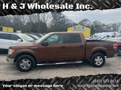 2012 Ford F-150 for sale at H & J Wholesale Inc. in Charleston SC