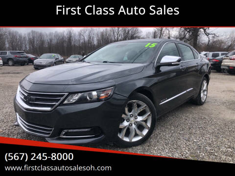 2015 Chevrolet Impala for sale at First Class Auto Sales MI in Erie MI