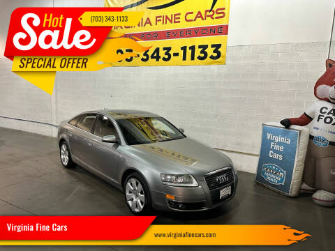 2006 Audi A6 for sale at Virginia Fine Cars in Chantilly VA