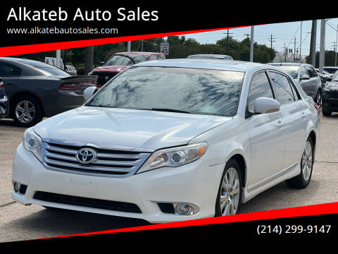 2012 Toyota Avalon for sale at Alkateb Auto Sales in Garland TX