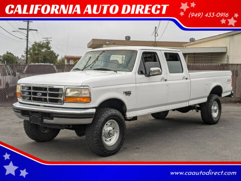 1997 Ford F-350 for sale at CALIFORNIA AUTO DIRECT in Costa Mesa CA