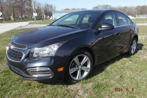 2015 Chevrolet Cruze for sale at DINO'S CUSTOM CARS, and BURGNER GARAGE in Veedersburg IN