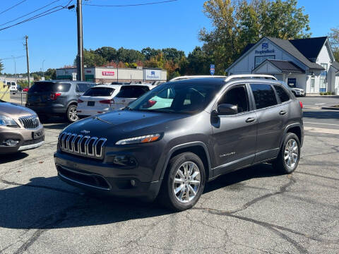 2016 Jeep Cherokee for sale at Ludlow Auto Sales in Ludlow MA