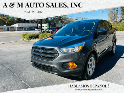 2017 Ford Escape for sale at A & M Auto Sales, Inc in Alabaster AL