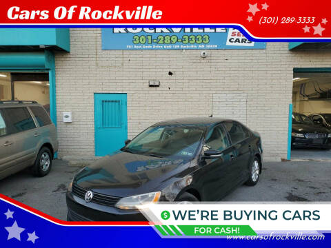 2012 Volkswagen Jetta for sale at Cars Of Rockville in Rockville MD