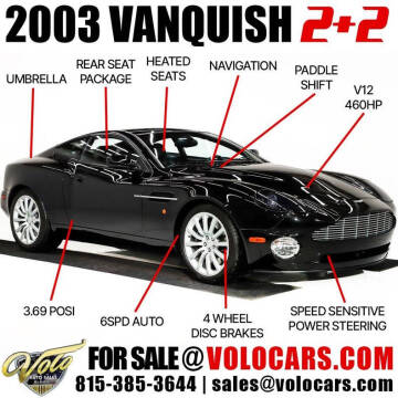 2003 Aston Martin V12 Vanquish