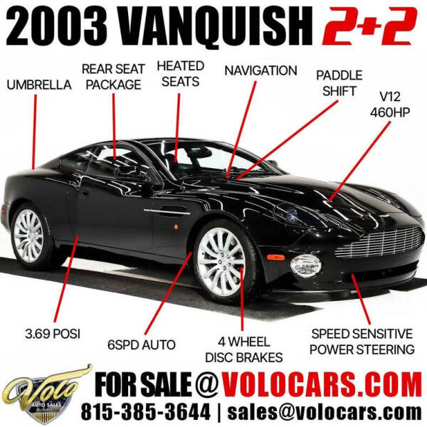 2003 Aston Martin V12 Vanquish