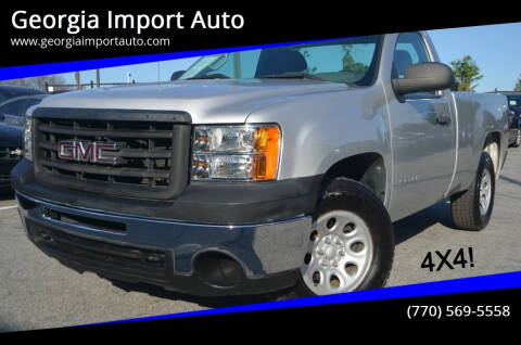 2010 GMC Sierra 1500 for sale at Georgia Import Auto in Alpharetta GA