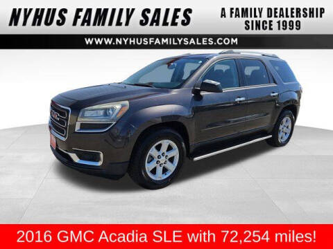 2016 GMC Acadia SLE-2