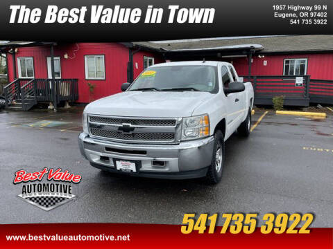 2012 Chevrolet Silverado 1500 for sale at Best Value Automotive in Eugene OR