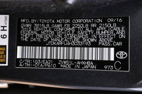 2017 Toyota Prius Four Touring