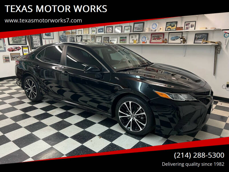 2020 Toyota Camry for sale at TEXAS MOTOR WORKS in Arlington TX