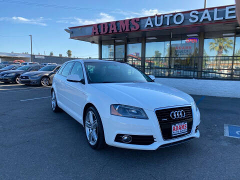 2013 Audi A3 for sale at Adams Auto Sales CA in Sacramento CA