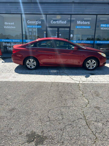 2012 Hyundai Sonata for sale at Georgia Certified Motors in Stockbridge GA