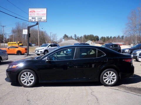 2018 Toyota Camry for sale at Charlies Auto Village in Pelham NH