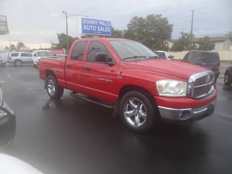 2007 Dodge Ram 1500 for sale at DONNY MILLS AUTO SALES in Largo FL