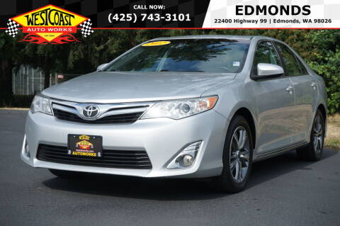 2012 Toyota Camry for sale at West Coast Auto Works in Edmonds WA