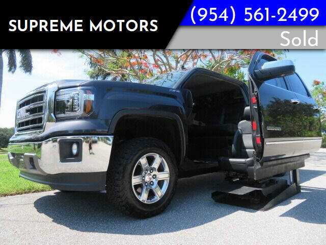 2014 GMC Sierra 1500 for sale at Supreme Motors in Boca Raton FL